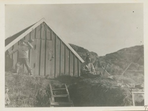 Image of Eskimo [Kalaallit] home
